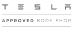 Tesla Approved Body Shop logo